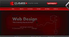 Desktop Screenshot of cubes-it.com