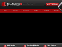 Tablet Screenshot of cubes-it.com